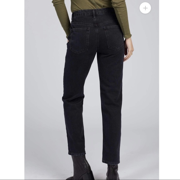 FREE PEOPLE Dakota High Rise Straight Leg Jeans - Picture 3 of 15